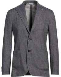 Manuel Ritz - Blazer Cotton, Linen - Lyst