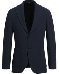 BRERAS Milano - Midnight Blazer Virgin Wool, Viscose, Polyester, Elastane - Lyst