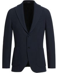BRERAS Milano - Midnight Blazer Virgin Wool, Viscose, Polyester, Elastane - Lyst