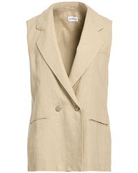 Marella - Khaki Blazer Linen - Lyst