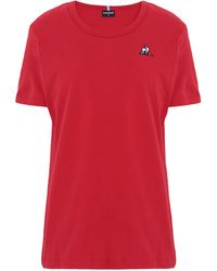 Le Coq Sportif T-shirts - Rot