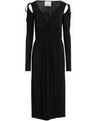 Erika Cavallini Semi Couture - Midi Dress Acetate, Polyamide, Elastane - Lyst