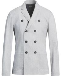 Giorgio Armani - Blazer Cashmere, Silk, Virgin Wool, Polyamide, Elastane - Lyst