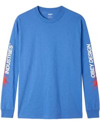 Obey - T-Shirt Cotton - Lyst