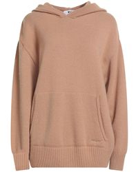 MSGM - Camel Sweater Wool, Cashmere - Lyst