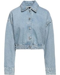 Maje - Denim Outerwear - Lyst