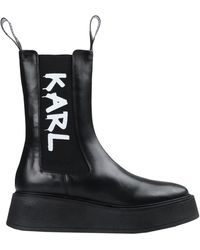 Karl Lagerfeld - Ankle Boots - Lyst