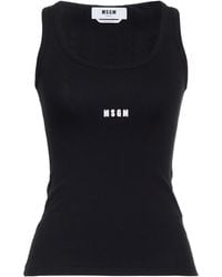 MSGM - Tank Top - Lyst