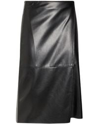 Kaos - Midi Skirt Polyester, Polyurethane - Lyst