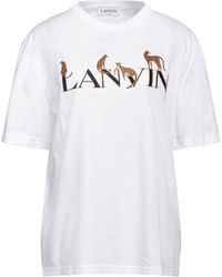 Lanvin - T-shirts - Lyst