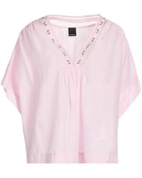 Pinko - Light Top Cotton, Silk - Lyst
