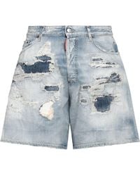 DSquared² - Denim Shorts - Lyst