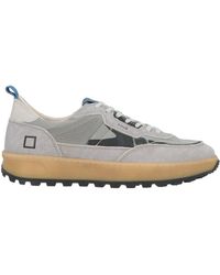 Date - Sneakers Leather, Textile Fibers - Lyst