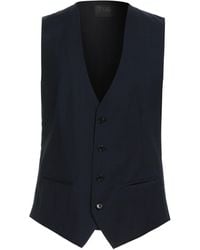 Tombolini - Tailored Vest Virgin Wool - Lyst