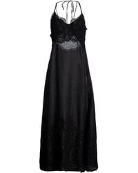 Ermanno Scervino - Maxi Dress Cotton, Linen, Polyester, Polyamide - Lyst