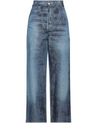 Loewe - Jeans Cotton, Calfskin - Lyst