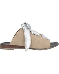 LE BOHÉMIEN - Sandals Textile Fibers - Lyst