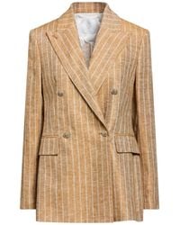 Eleventy - Blazer Hemp, Linen - Lyst