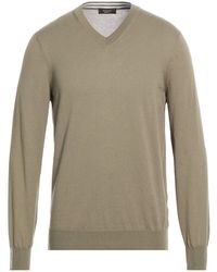 Peserico - Khaki Sweater Cotton - Lyst