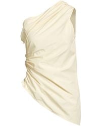 Atlein - Top Polyester, Cotton - Lyst