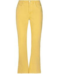 FRAME Pantaloni jeans - Giallo