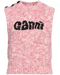 Ganni Jumper - Pink