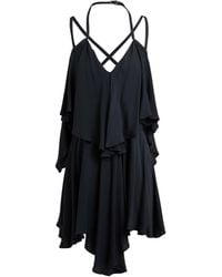 Dondup - Midi Dress Acetate, Silk - Lyst