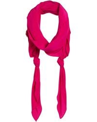 Alysi - Chocolat -- Scarf Silk - Lyst