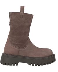 Inuovo - Chocolate Ankle Boots Leather - Lyst
