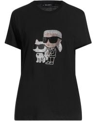 KARL LAGERFELD - T-Shirt Organic Cotton - Lyst
