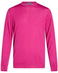 Drumohr - Modern Sweater Super 140S Wool - Lyst
