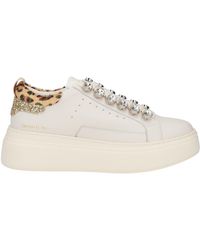 Emanuélle Vee - Sneakers Leather, Synthetic Material - Lyst