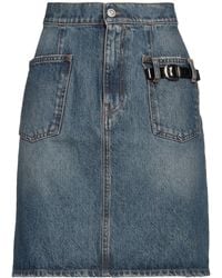 Coperni - Denim Skirt Cotton - Lyst