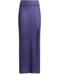 SILENCE LIMITED - Maxi Skirt Acrylic, Polyamide, Mohair Wool - Lyst