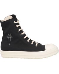 Rick Owens - Sneakers Textile Fibers, Leather - Lyst