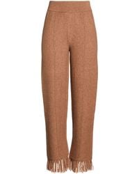Alanui - Pants Cashmere, Silk, Polyester - Lyst