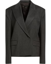 Pinko - Blazer Wool, Polyester, Viscose, Elastane - Lyst