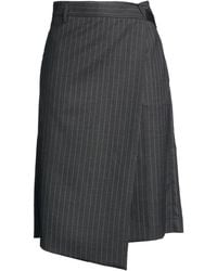 True Royal - Charcoal Shorts & Bermuda Shorts Polyester, Virgin Wool, Elastane - Lyst