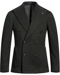 BRERAS Milano - Dark Blazer Wool, Cotton - Lyst