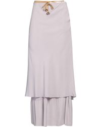 Quira - Maxi Skirt Silk - Lyst