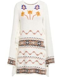 Akep - Mini Dress Acrylic, Wool, Alpaca Wool - Lyst