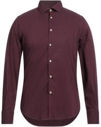 GMF 965 - Plum Shirt Cotton, Polyamide, Elastane - Lyst