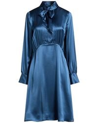 Really Wild Clothing - Midi Dress Silk - Lyst