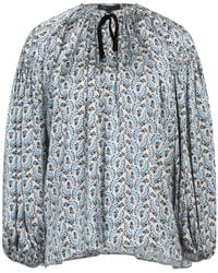 Maje - Ivory Top Polyester - Lyst