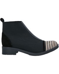 Daniele Ancarani - Ankle Boots Textile Fibers, Soft Leather - Lyst