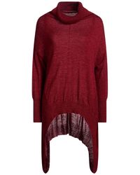Manila Grace - Brick Turtleneck Acrylic, Polyamide, Mohair Wool - Lyst