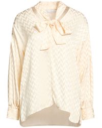 SIMONA CORSELLINI - Cream Top Viscose - Lyst