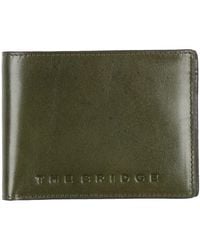The Bridge - Military Wallet Cow Leather - Lyst