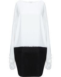 Patrizia Pepe Minivestido - Blanco