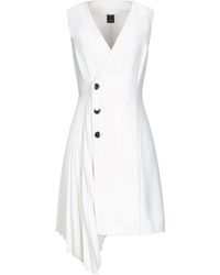 Pinko Knielanges Kleid - Weiß